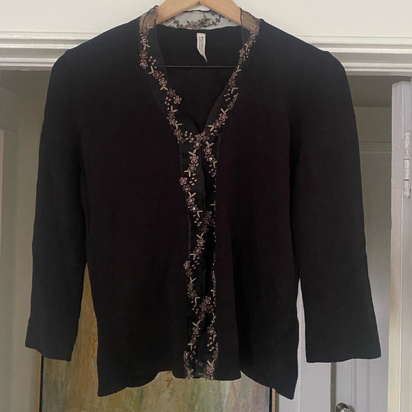 Vintage Y2K Ball of Cotton Evening Sweater - Picture 1 of 4